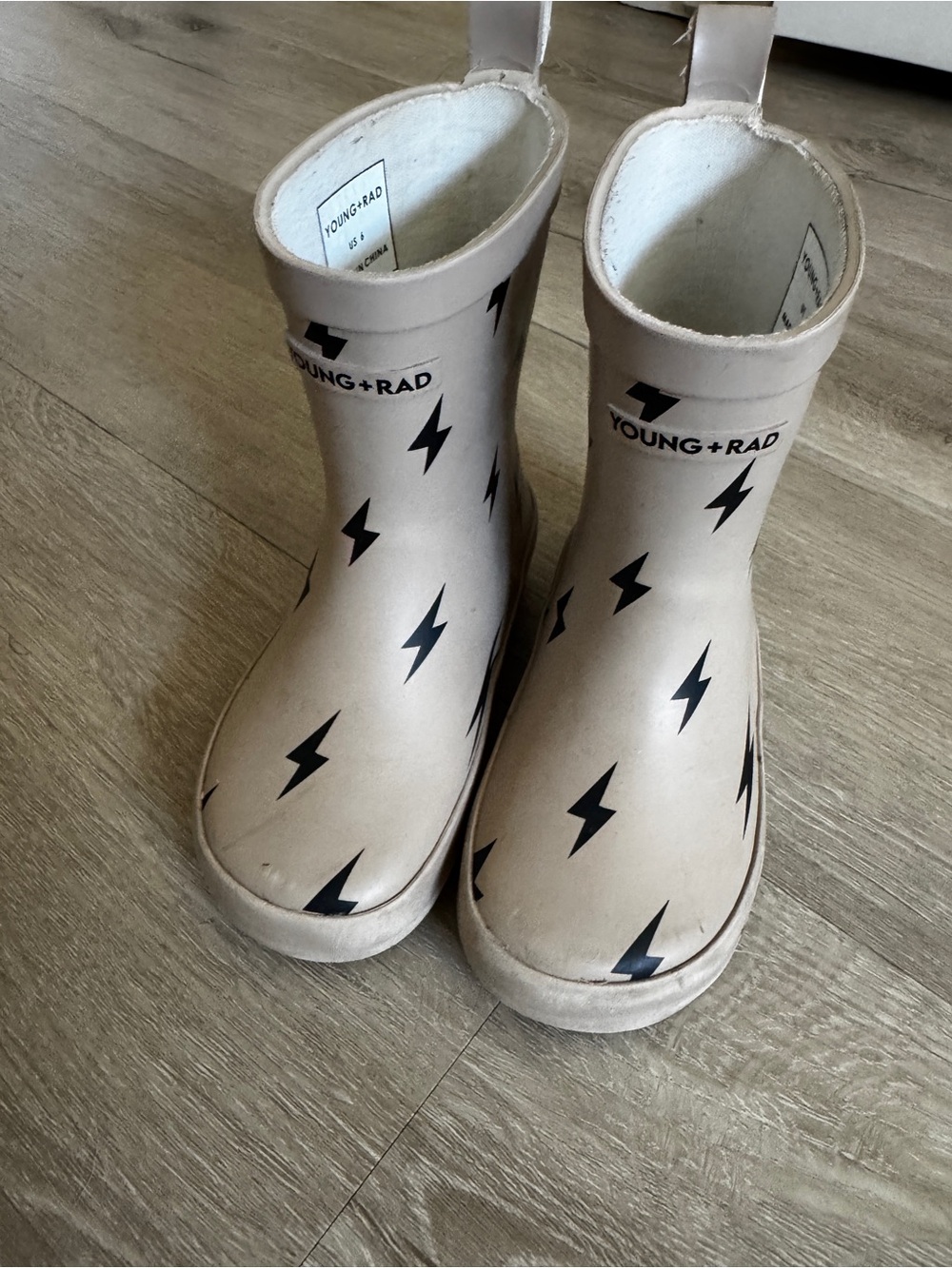 Young & Rad Toddler Lightning Rain Boots